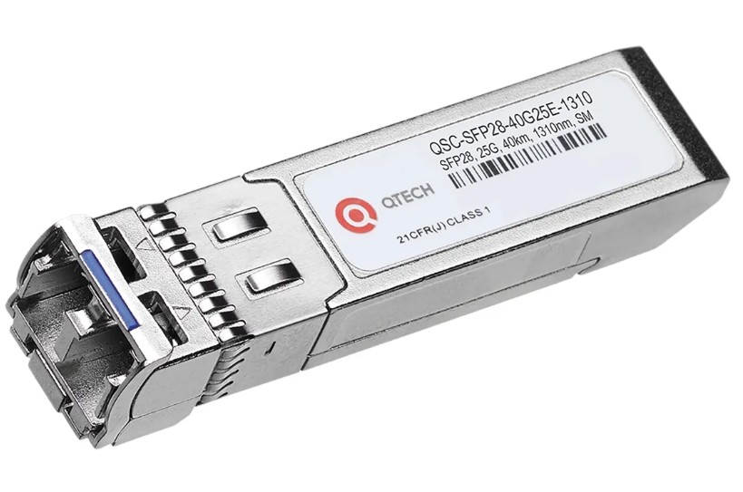 Модуль QTECH QSC-SFP28-40G25E-1310 оптический SFP28, 25G, 40км, 1310нм, LC