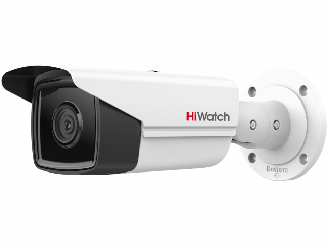   Xcom-Shop Видеокамера IP HiWatch IPC-B582-G2/4I (6mm) 8Мп уличная цилиндрическая с EXIR-подсветкой до 80м 1/2.8 Progressive Scan CMOS; объектив 6мм; угол обзор