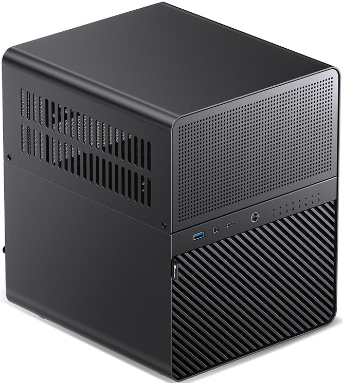 Корпус mini-ITX JONSBO N3 черный, без БП, USB Type-C, USB 3.0, audio