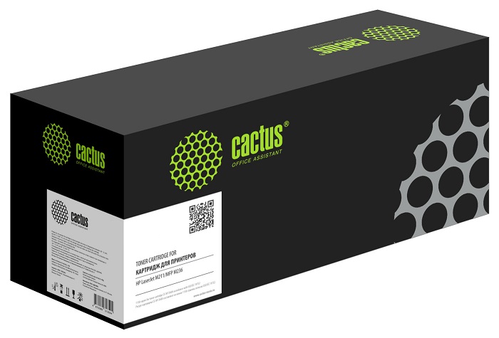 Картридж Cactus CS-W1360X черный (2600стр.) для HP LaserJet M211d/209/233/234