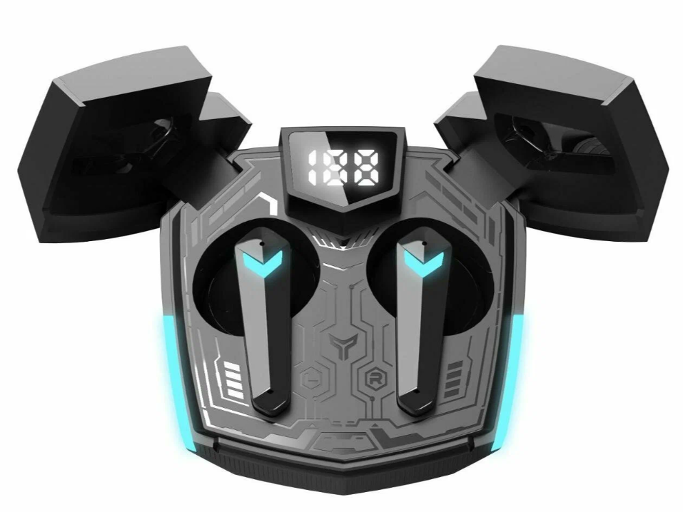Наушники беспроводные Canyon GTWS-2 TWS DOUBLEBEE, BT, 13–миллиметровые динамики, 20 Гц - 20 кГц, стереозвук, музыкальный/игровой режим, черные.