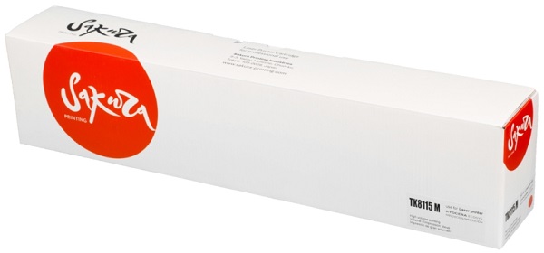Картридж Sakura SATK8115M для Kyocera Mita ECOSYS M8124cidn/M8130cidn, пурпурный, 6 000 к.