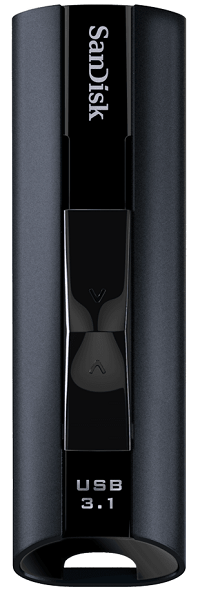 Накопитель USB 3.1 256GB SanDisk Extreme PRO SDCZ880-256G-G46 черный