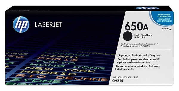 Картридж HP CE270AH black