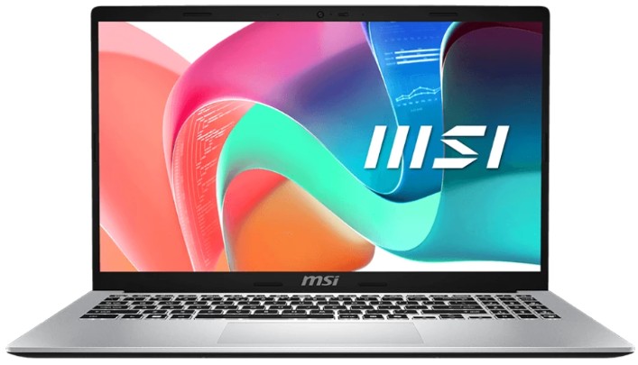 Ноутбук MSI Modern 15 F13MG-203XRU 9S7-15S122-203 i3-1315U/8GB/512GB SSD/UHD Graphics/15.6 IPS FHD/WiFi/BT/DOS/silver