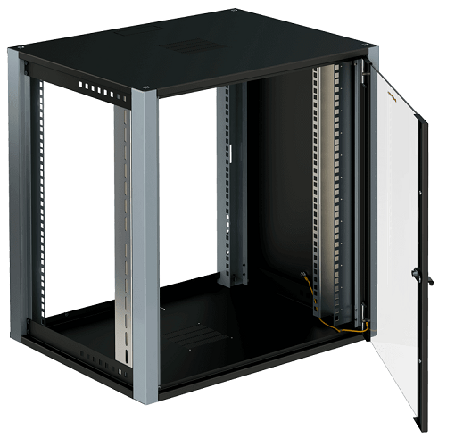 Шкаф настенный 19, 6U SYSMATRIX WP 6606.910 600x600 телекоммуникационный