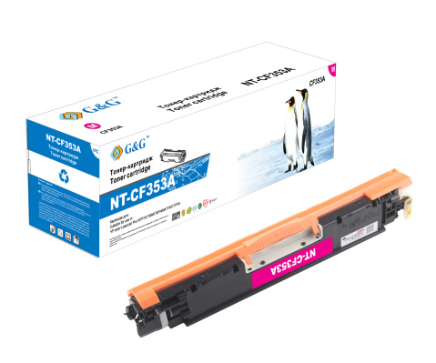 Картридж G&G NT-CF353A NT- пурпурный для НР LaserJet Pro Color M176/176FN/M177/M177FW (1000стр)