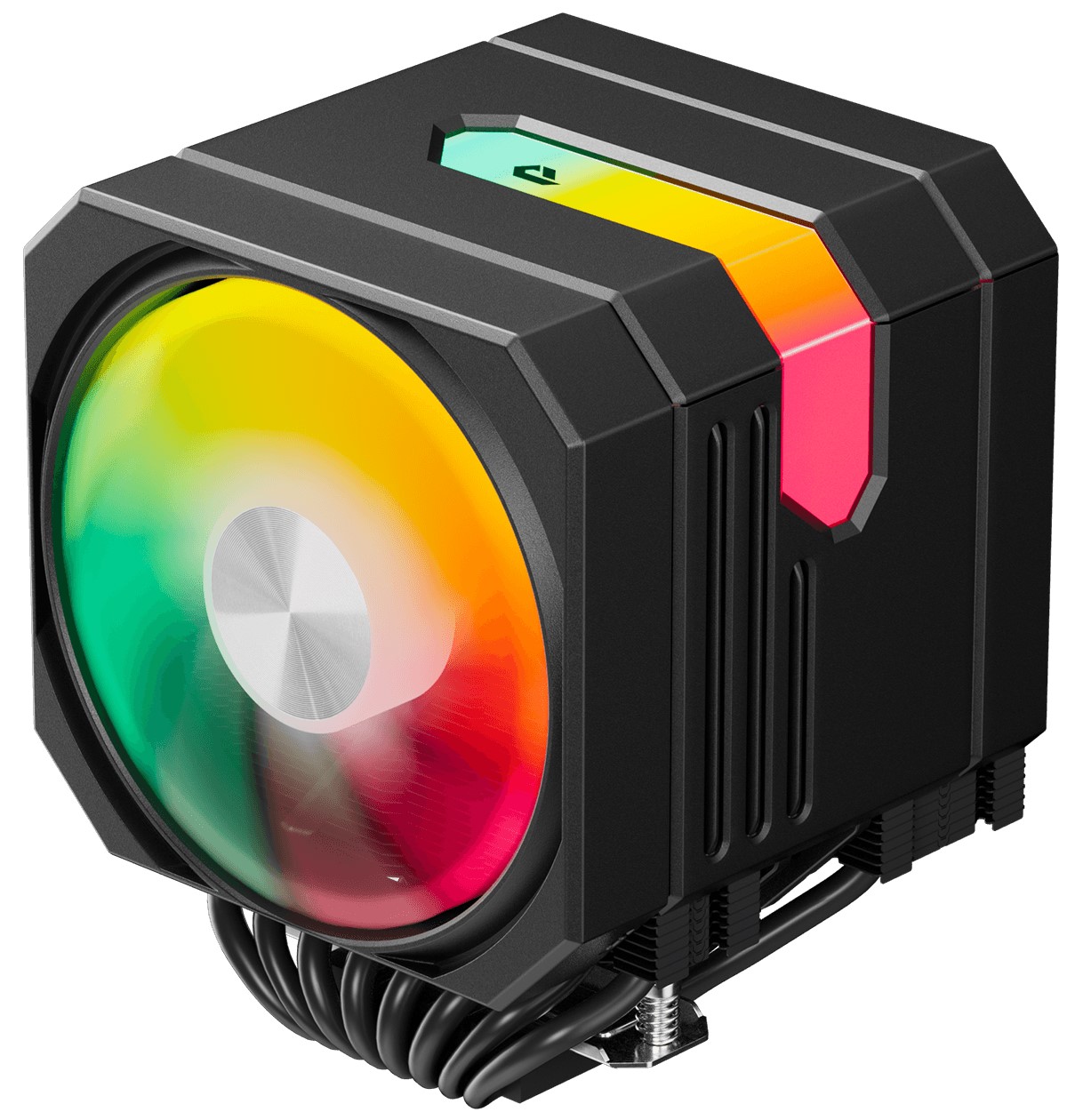 Кулер upHere UP2KC8C LGA1851/1700/1200/115X/1121/1366/1356/AM5/AM4/AM3/AM2/AM3+/AM2+/FM2/FM1 (TDP 280W, 8HPx6mm, 2*120mm ARGB fans, 600-1650rpm, 68.2C