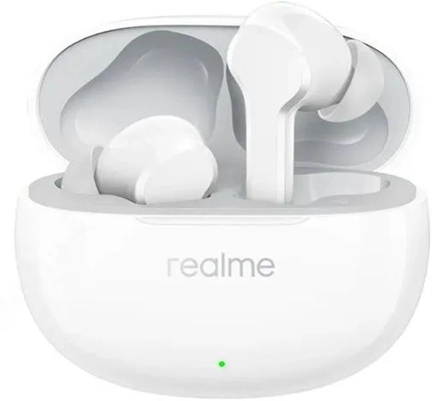 Гарнитура беспроводная Realme Buds T110 631206000038 внутриканальная белая bluetooth в ушной раковине