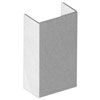 Угол плоский Legrand 636473 40х25 белый