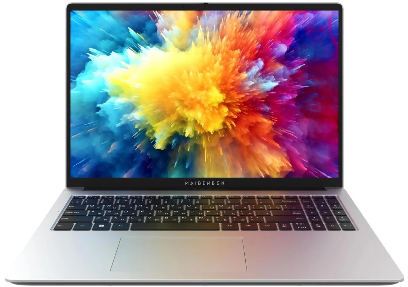 Ноутбук Maibenben M653 R3-5400U/8GB/512GB SSD/16 FHD IPS/WiFi/BT/Win11Home/серебристый