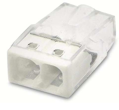 Клемма TOKOV ELECTRIC TKE-EU2.5-412/BL5 строительно-монтажная EU2.5 412 прозр. 2 отверстия (блист.5шт)