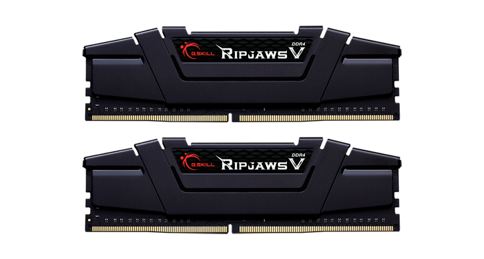 Модуль памяти DDR4 16GB (2*8GB) G.Skill F4-3600C16D-16GVKC RIPJAWS V PC4-28800 3600MHz CL16 288pin радиатор 1.35V