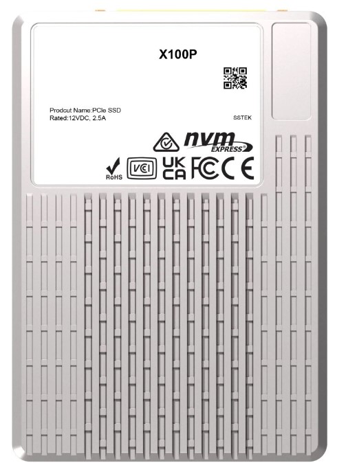 Накопитель SSD U.3 Phison X100P XP106H0030T7P0132T700 7400/6900MB/s 3D TLC 1750K/190K IOPS
