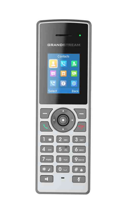 Трубка телефонная Grandstream DP722 для  DP750, DP752 c зарядным стаканом, 10 SIP аккаунтов, цветной дисплей 1,8, 20 часов в режиме разговора, 250 ча