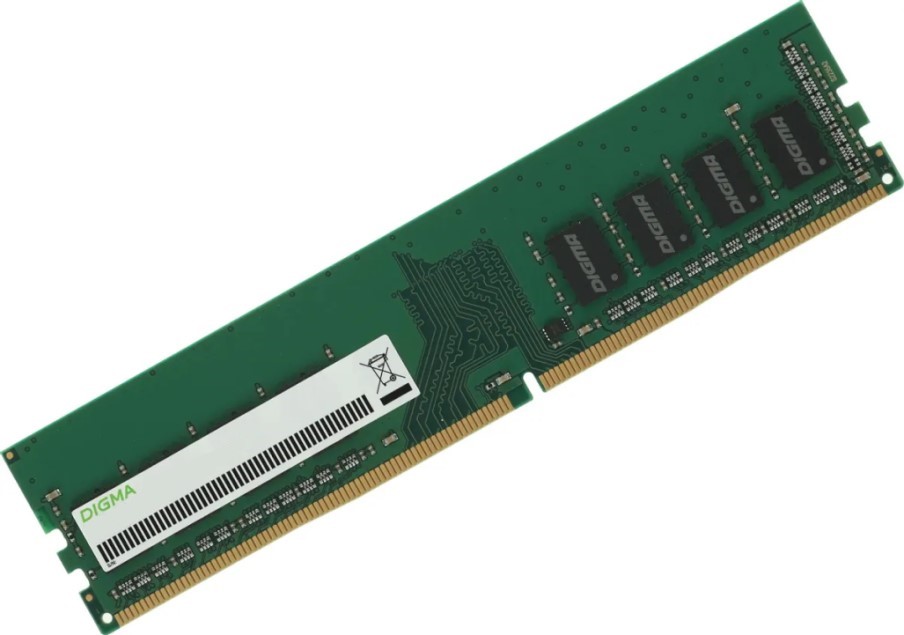Модуль памяти DDR4 8GB Digma DGMAD44000008S 4000MHz PC4-32000 CL18 288-pin 1.4В single rank Ret