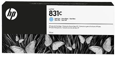 Картридж HP CZ698A № 831, Light Cyan, 775 мл,