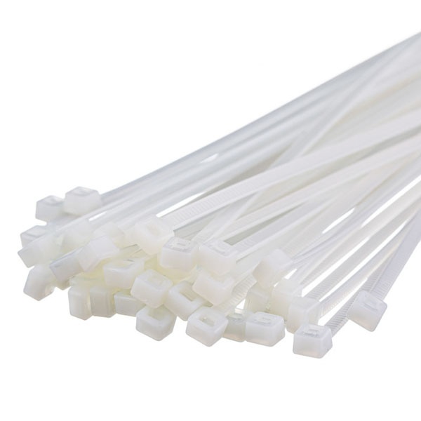 Хомут Systeme Electric IMT30076W нейлоновый 300х7.6 белый (100шт) в пакете с замком ЗИП-ЛОК