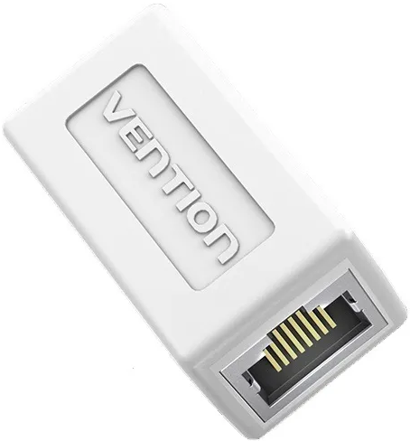 Адаптер проходной Vention IPVW0 RJ45 F / RJ45 F 8p8c кат. 6 Белый