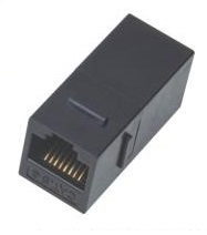 Адаптер проходной W&T WT-2206A RJ-45, кат.5e