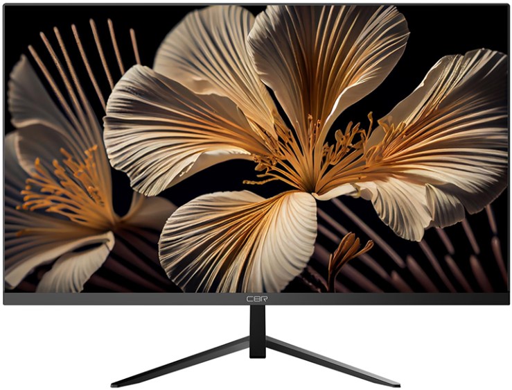 Монитор 27 CBR LCD-MF2701-OPC LCD безрамочный, VA, 1920x1080, 75Гц, VGA, HDMI, черный, кабели HDMI,