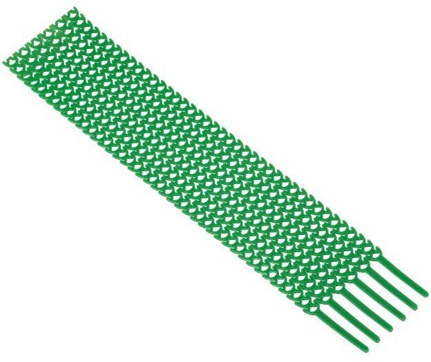 Хомут EKF plc-fs-gr гибкий (20 шт.) зеленый FlexSTRAP