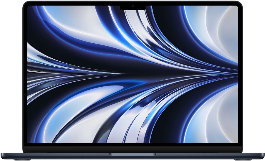 Ноутбук 13.6'' Apple MacBook Air 2022 MLY33 M2 8C CPU and 8-core GPU, 8GB, 256GB SSD, Midnight