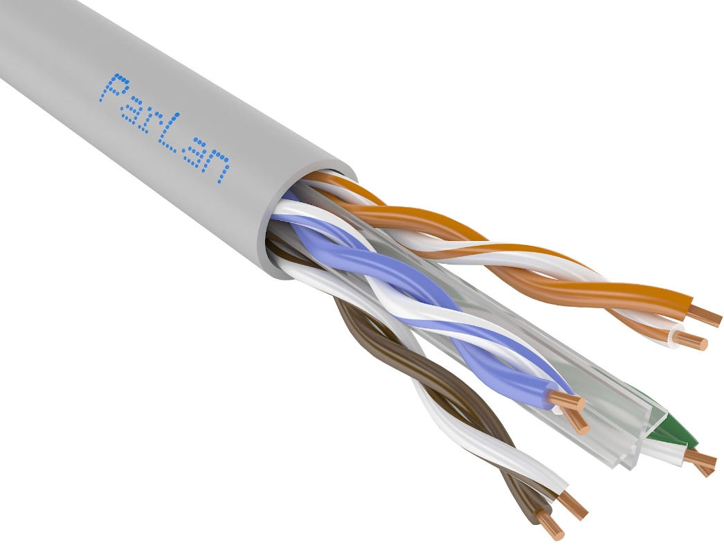 Кабель Паритет U/UTP Cat6 PVC 4х2х0,57 305м