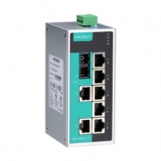 Коммутатор неуправляемый MOXA EDS-208A-M-SC-T 7x10/100 TX, 1x100 FX (multimode), dual power