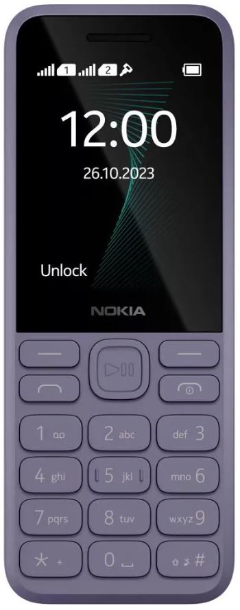 Мобильные телефоны Мобильный телефон Nokia 130 TA-1576 DS EAC фиолетовый моноблок 2.4 240x320 Series 30+ 0.3Mpix GSM900/1800 MP3