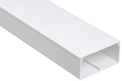 Кабель-канал IEK CKK10-040-040-1-K01-024 40х40 (Элекор) белый 2м