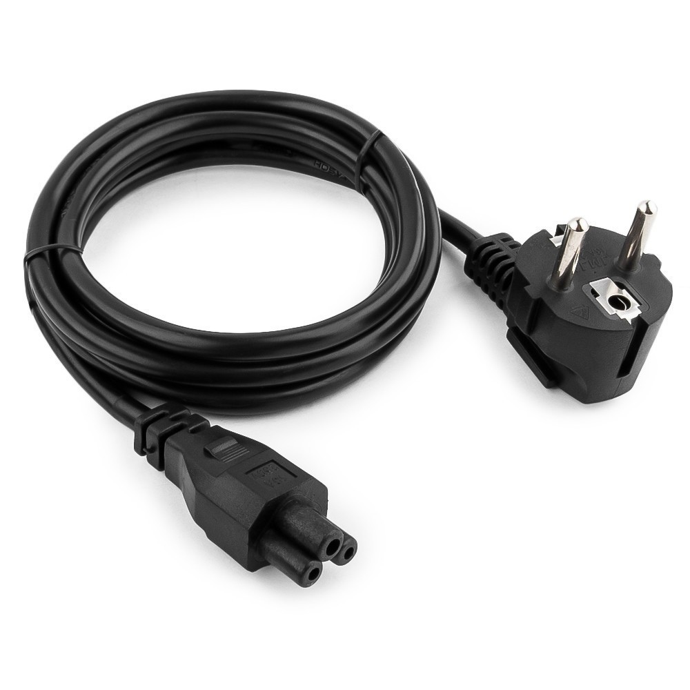 Кабели питания  Xcom-Shop Кабель питания Cablexpert PC-186-ML12-1M для ноутбуков, 1м, Schuko- C5, 10А, пакет