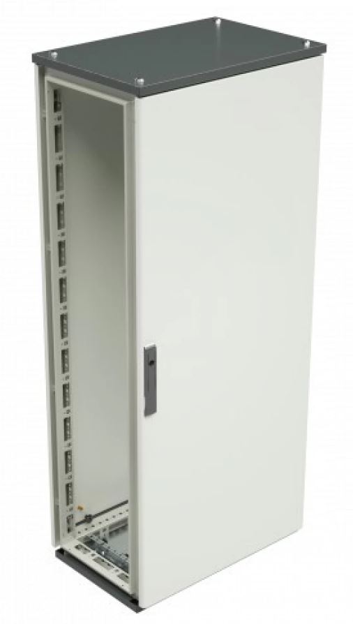 Комплект шкафа DKC R5CQE1465 CQE, с дверью и задней панелью (без боковых панелей), 1400 x 600 x 500 мм, RAM Block
