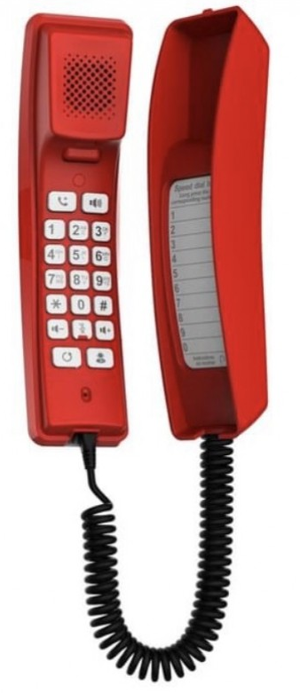 Телефон VoiceIP Fanvil H2U red гостиничный H2U красный