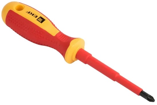 Отвертка EKF pz-1-80-exp-in Expert PZ1x80 мм 1000В