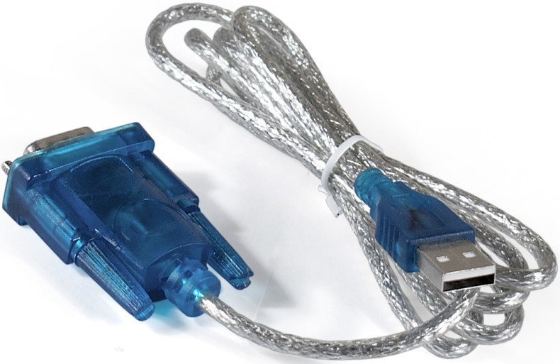 Кабель-адаптер USB 2.0-RS232 Exegate EX-UAS-1.2 EX284951RUS USB 2.0-RS232 Am/DB9M, 1,2м, крепеж разъема - винты