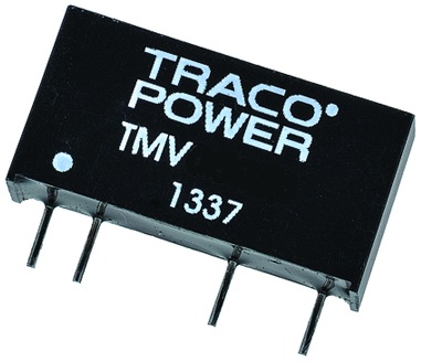 Преобразователь DC-DC модульный TRACO POWER TMV 0505D Монтаж: на плату, SIP7; P вых: 1 Вт; #: 2; U вх: 4.5...5.5 В; Выход: 5 В, -5 В; Защита: КЗ