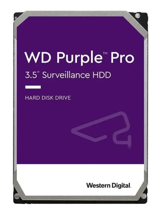Жесткий диск 14TB SATA 6Gb/s Western Digital WD142PURP WD Purple Pro 3.5 7200rpm 512MB (WD141PURP, WD140PURZ)