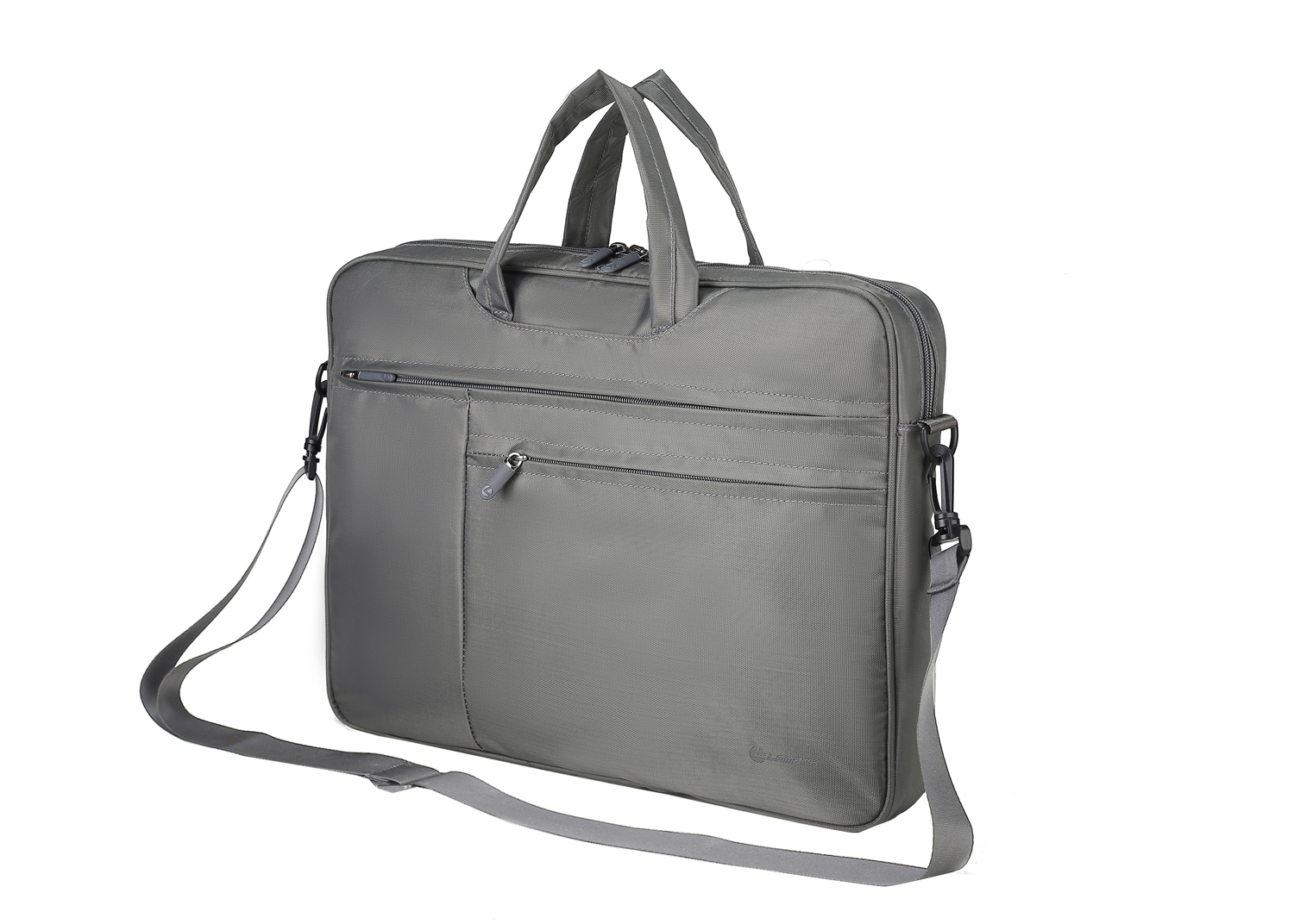 Сумка для ноутбука Lamark L235 Dark Grey 15.6, полиэстер, темно-серая