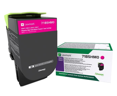 Картридж Lexmark 71B5HM0  CS/CX 417, 517 пурпурного цвета повышенной емкости (в рамках программы возврата)