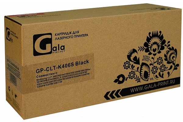 Картридж GalaPrint CLT-K406S black 1500 копий