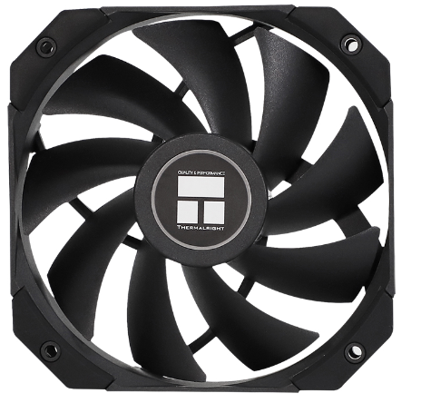 Вентилятор для корпуса Thermalright TL-D12B 120x120x25мм, 1500 RPM, 64.87 CFM, 25.2 dBA, 4-pin PWM