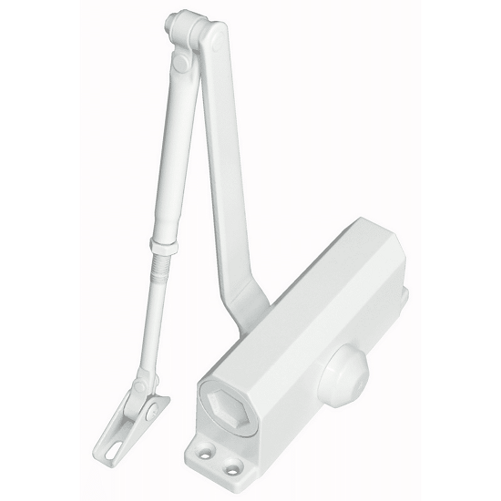 Доводчик Smartec ST-DC003-WT (белый) c тягой EN 3, 40 - 60 кг, 950 мм, 2-х скоростной