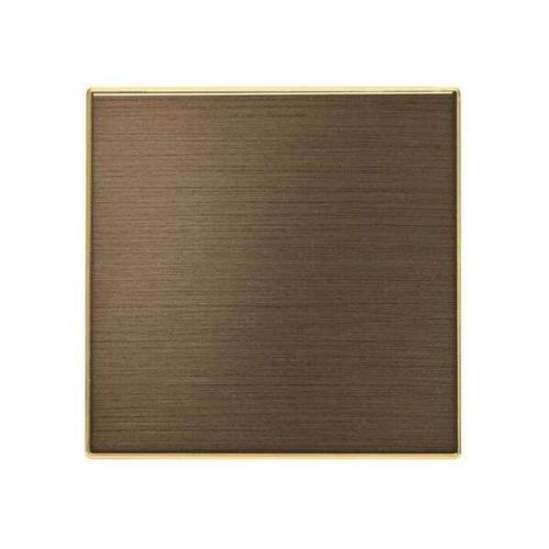 Накладка ABB 2CLA850700A1201 для кабельного вывода арт.8107 и выключателя со шнурком арт.8148, античная латунь