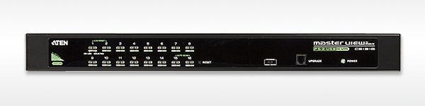 Переключатель Aten CS1316-AT-G KVM, 1 user PS2/USB+VGA =>16 cpu PS2/USB+VGA, со шнуром для подключ. консоли PS2/USB 0.27м., 2048x1536, 1U 19, исп.спе