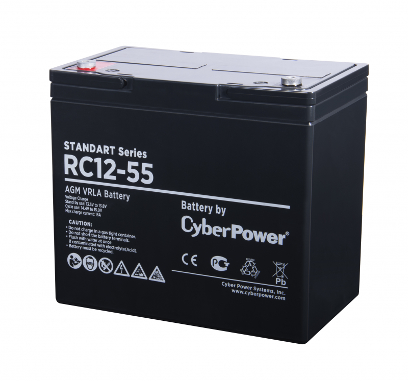  Батарея для ИБП CyberPower RC 12-55 12V 55 Ah