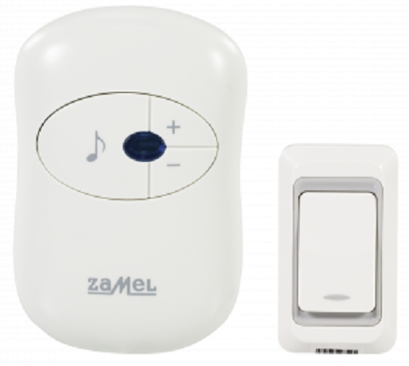 Звонок Zamel ST-930 DISCO беспроводной радиус действия 80м (питание от розетки 220В)