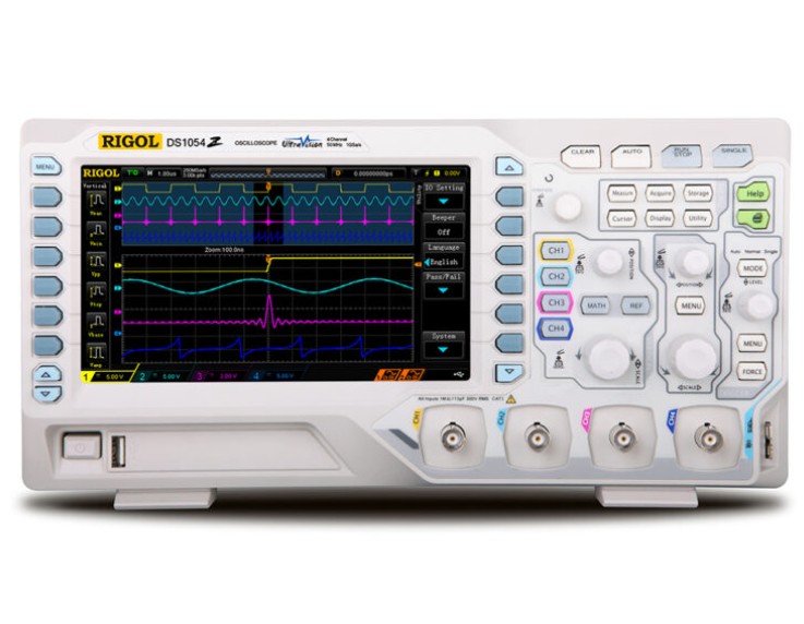 Осциллограф Rigol DS1054Z 50MHz, 1GSa/s, 4CH DSO