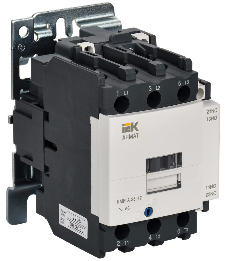 Контактор IEK AR-ACC-31-050-230-11 ARMAT КМИ-А-35012 LC1D 50А 230В/АС3 1NO/1NC