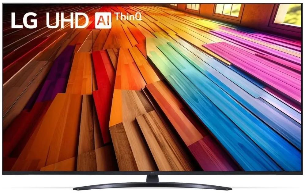 Телевизор LED LG 50UT81006LA.ARUB 50/черный/4K Ultra HD/60Hz/DVB-T/DVB-T2/DVB-C/DVB-S2/USB/WiFi/Smart TV